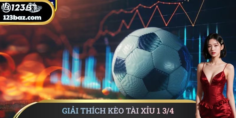 Giải thích kèo tài xỉu 1 3/4